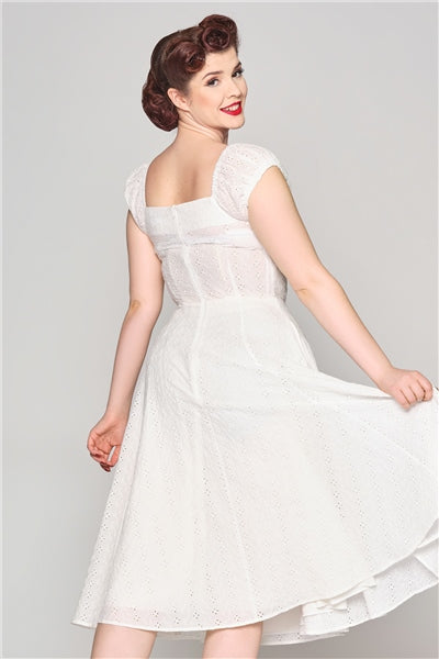 Dolores Broderie Anglaise Doll Dress