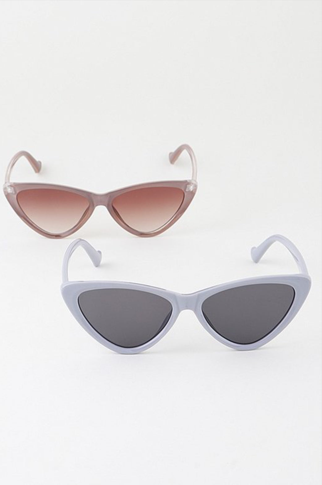 Modern Sharp Cateye Sunglasses